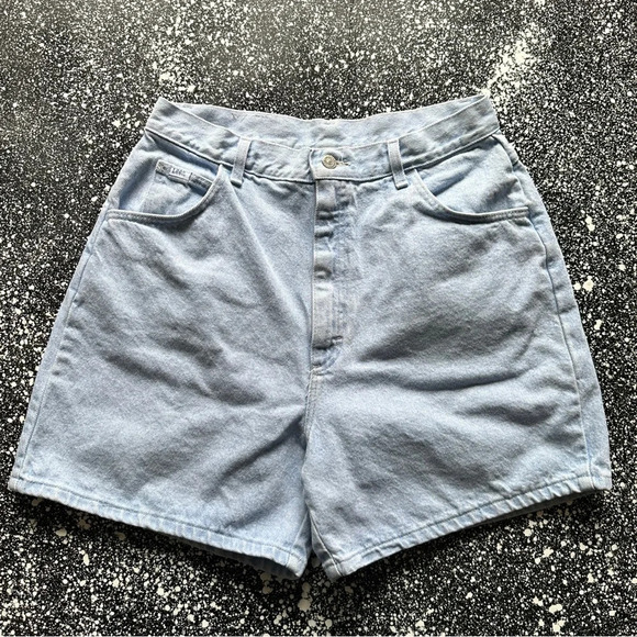 Vintage 80s Lee Acid Washed Jean Shirts Sz 16 Med - Picture 1 of 5